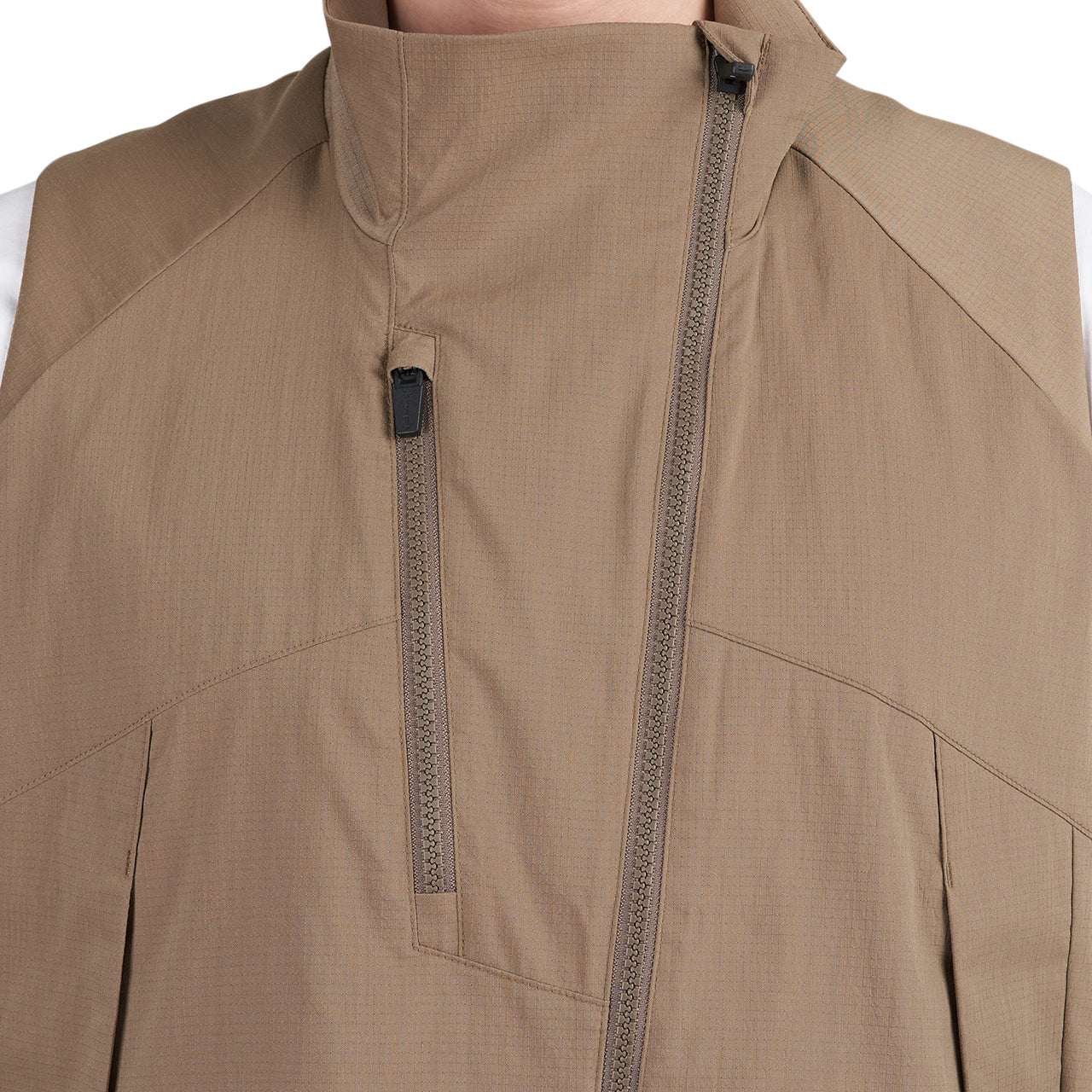 Snow Peak Fire Resistant Stretch Vest (Oliv) - Allike Store