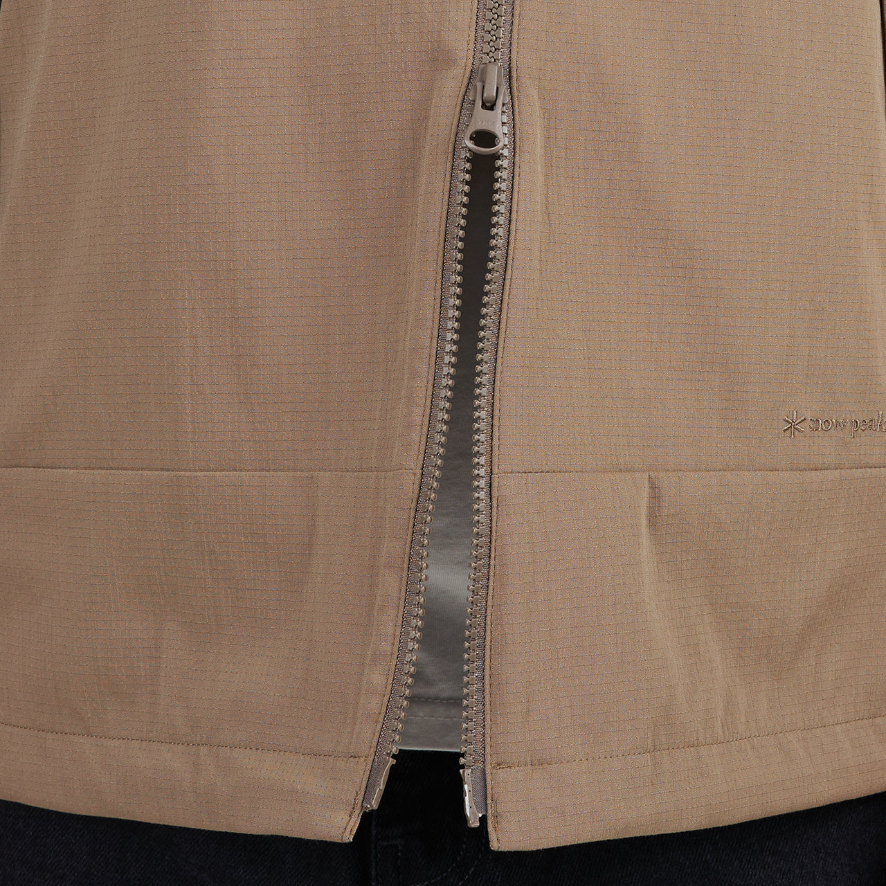 Snow Peak Fire Resistant Stretch Vest (Oliv) - Allike Store