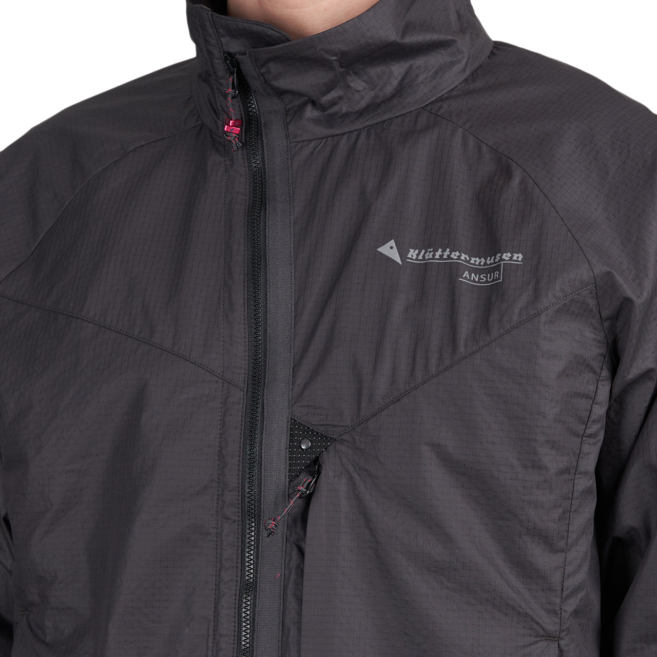 Klättermusen Ansur Wind Jacket (Schwarz) - Allike Store