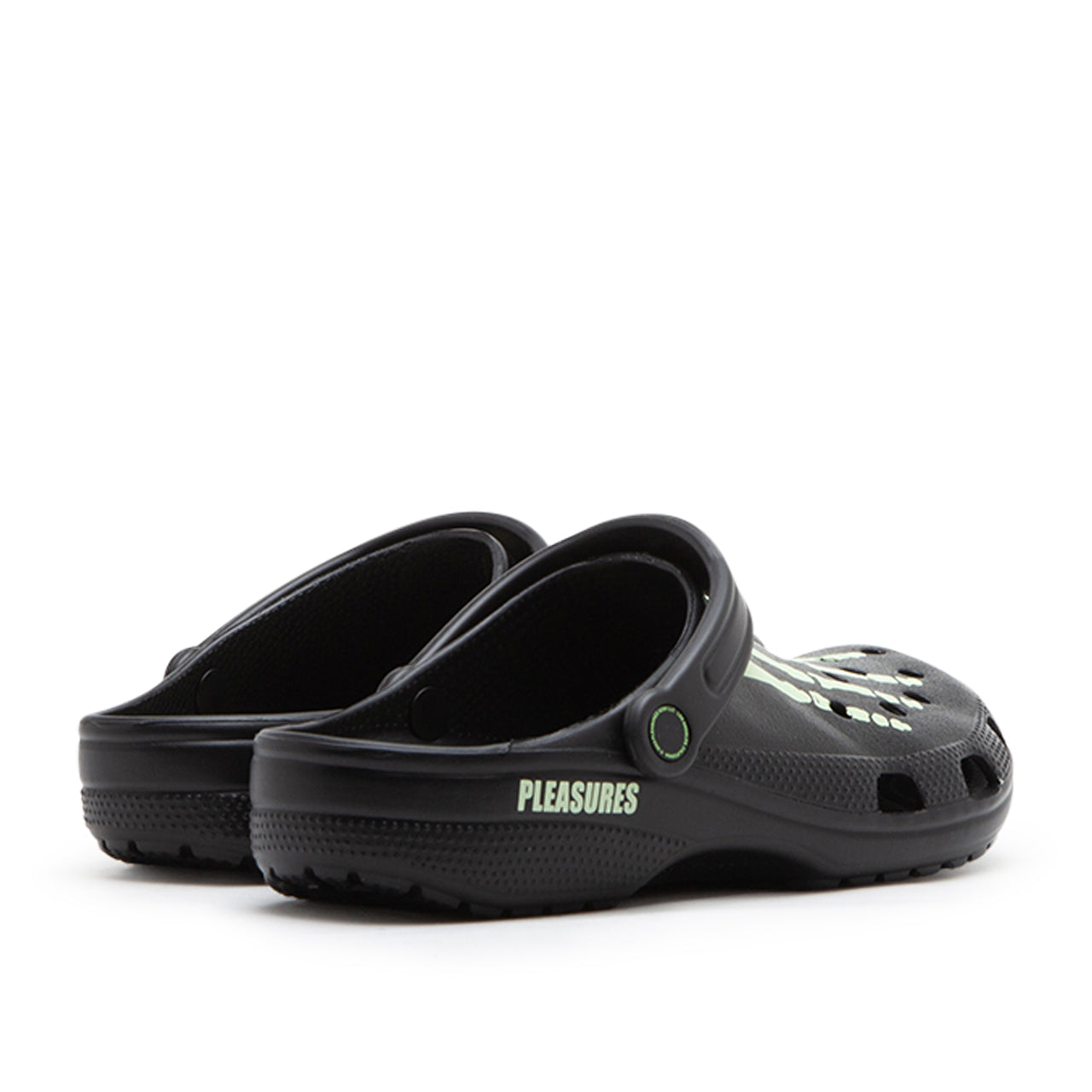 Crocs x Pleasures Classic Clog "Skeleton" (Schwarz) - Allike Store