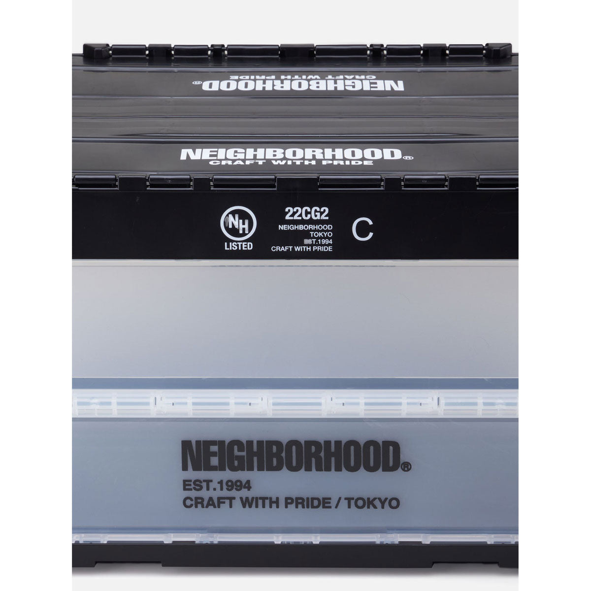 Neighborhood Folding Container (Weiß / Schwarz) - Allike Store