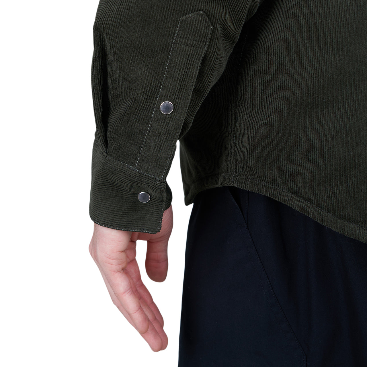 Neighborhood Cord Western Jacket (Grün) - Allike Store