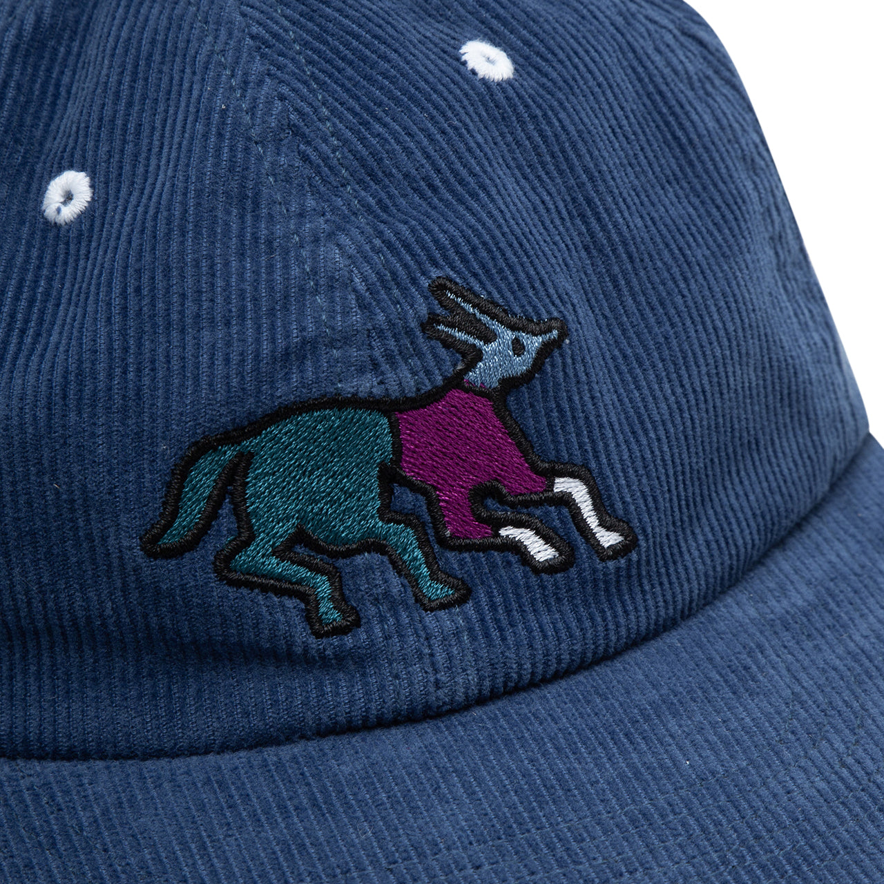 by Parra Anxious Dog 6 Panel Hat (Blau)  - Cheap Witzenberg Jordan Outlet