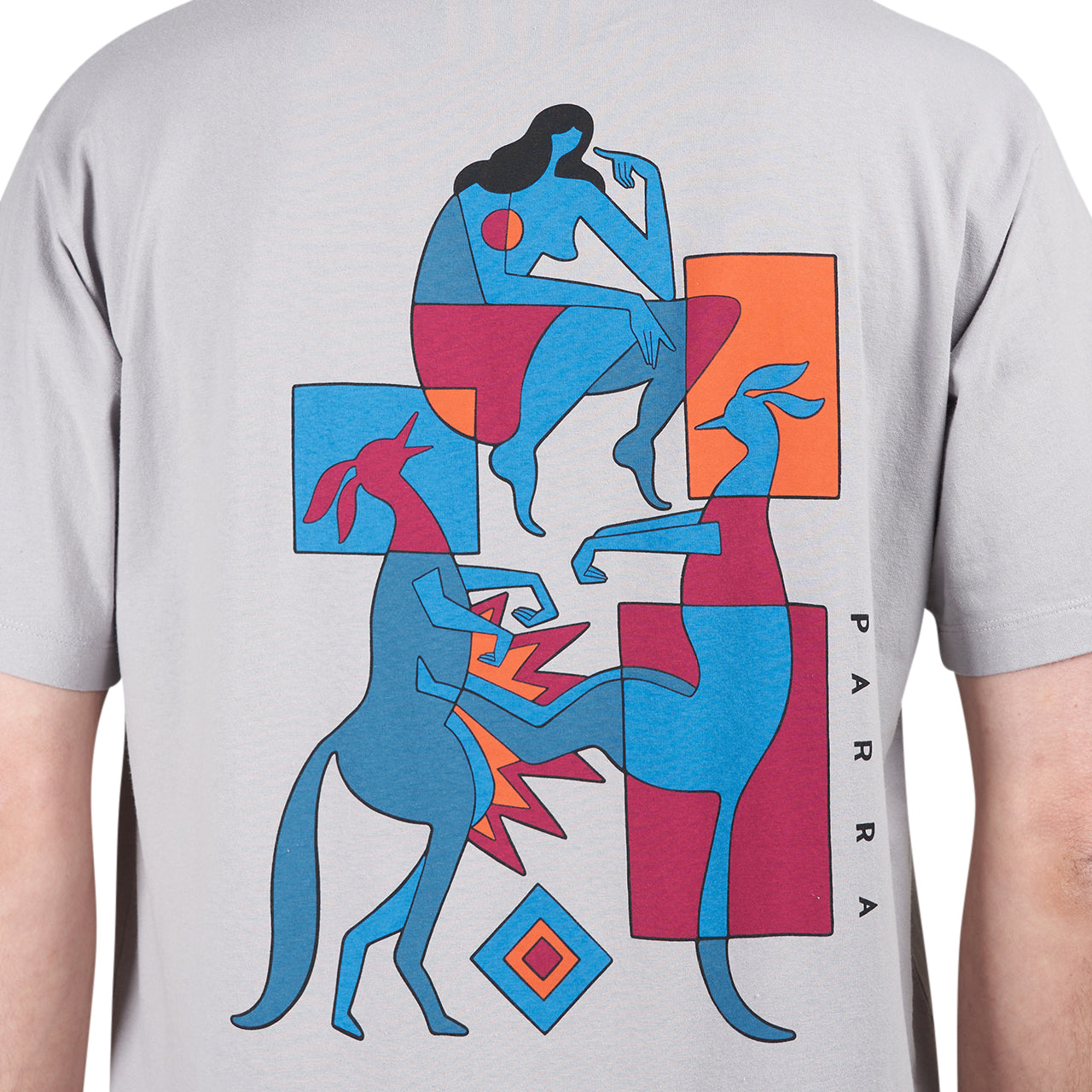 Parra Down Under T-Shirt (Grau) - Allike Store
