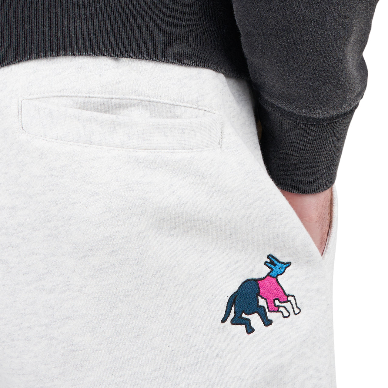 by Parra Anxious Dog Sweat Pants (Grau)  - Allike Store