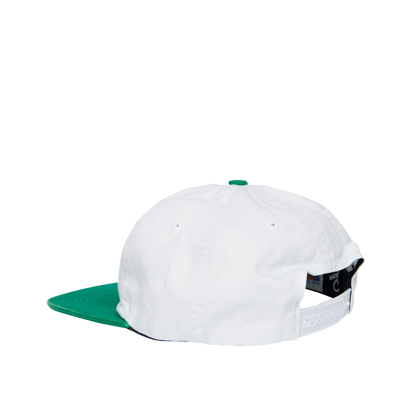 by Parra Circle Tweak Logo 6-Panel Hat (Weiß / Grün) - Allike Store