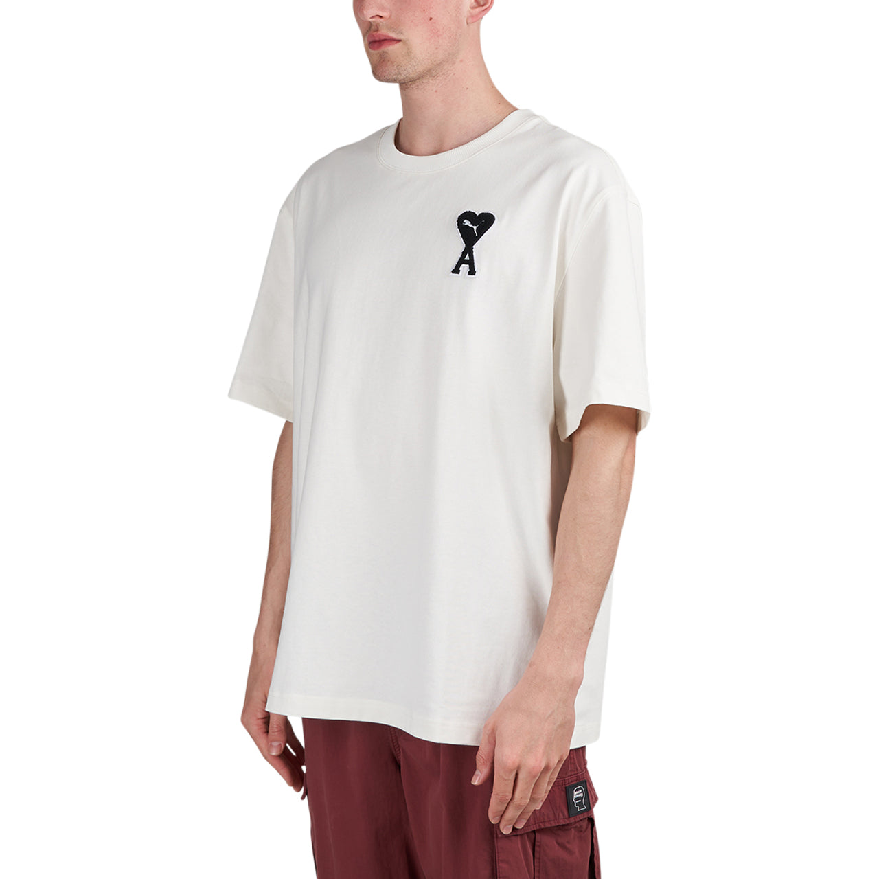 Puma x Ami Paris Tee (Weiß) - Allike Store