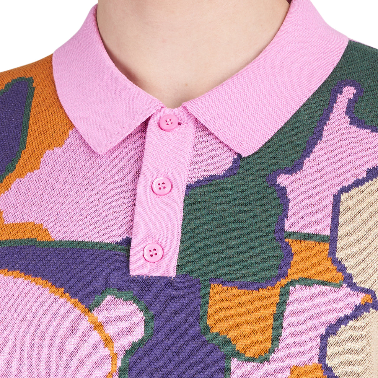 Puma x Perks and Mini Knitted Longsleeve Polo (Multi) - Allike Store