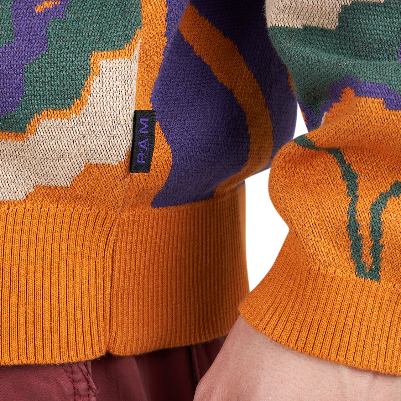 Puma x Perks and Mini Knitted Longsleeve Polo (Multi) - Allike Store