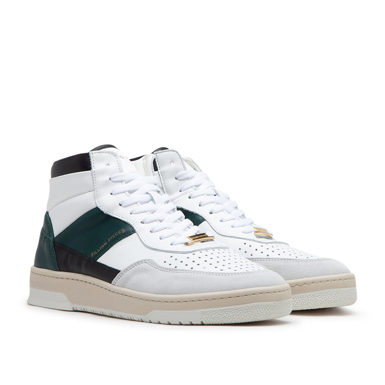 Filling Pieces Mid Ace Spin (Weiß / Grün) - Allike Store