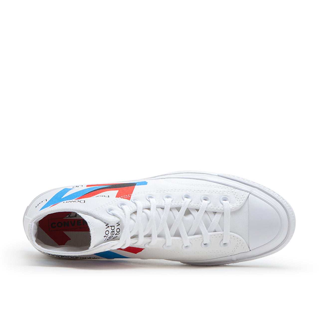 Converse x Patta Chuck 70 Hi "Experimental Jetset" (Weiß / Rot / Blau) - Allike Store