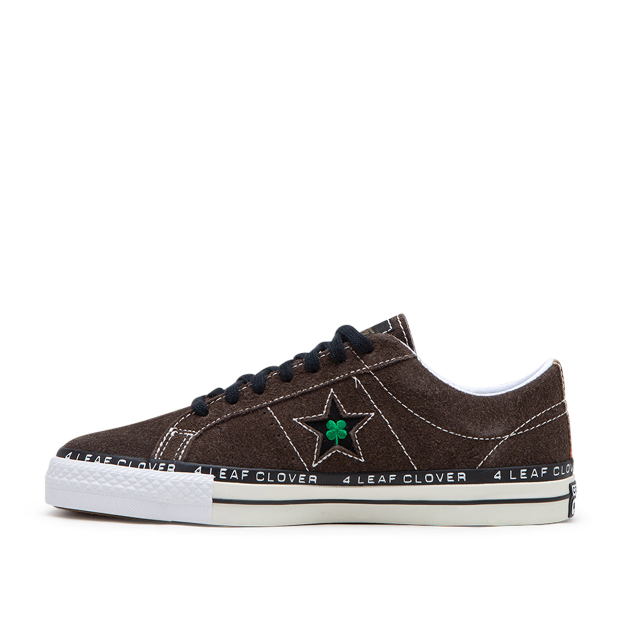 Converse x Patta Four-Leaf Clover One Star Pro Low Top (Braun / Weiß) - Allike Store