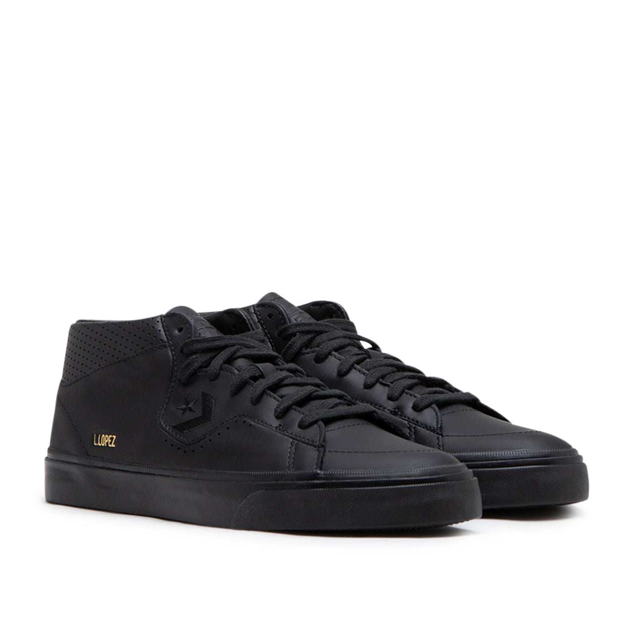 Converse Cons x Louie Lopez Pro Mid Leather (Schwarz)  - Allike Store