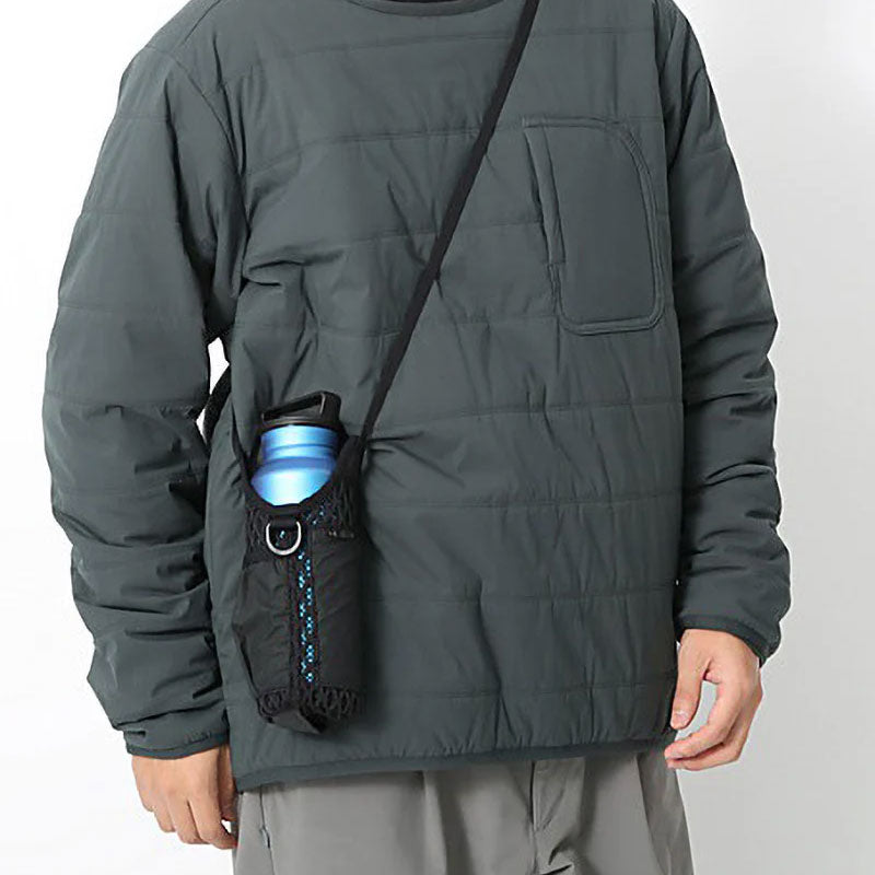 Snow Peak Double Face Mesh Bottle Carrier (Schwarz) - Allike Store