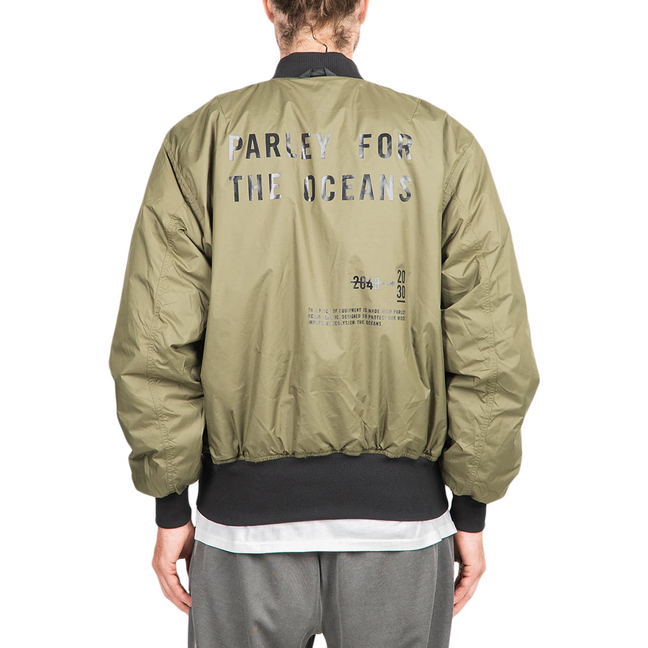 adidas Parley Bomber Jacket (Schwarz) - Allike Store