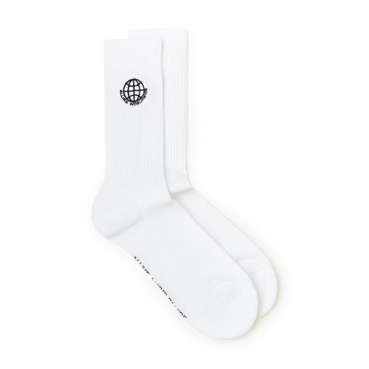 Allike Tennis Socks 2-Pack (Weiß / Schwarz)  - Allike Store