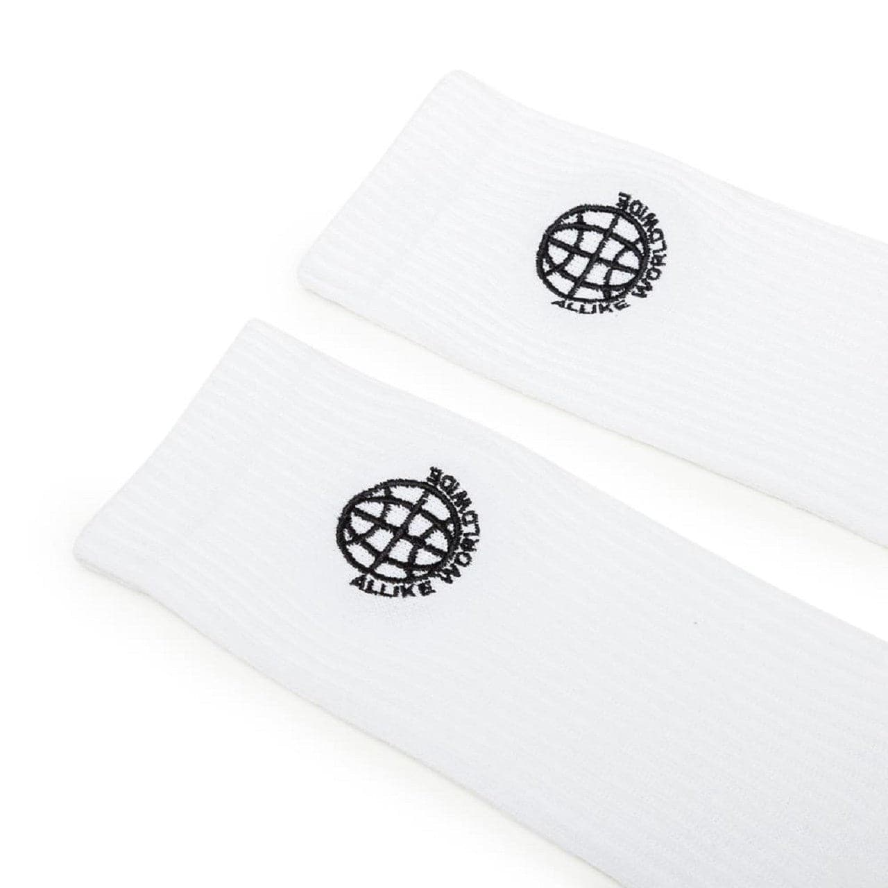 Allike Tennis Socks 2-Pack (Weiß / Schwarz) - Allike Store