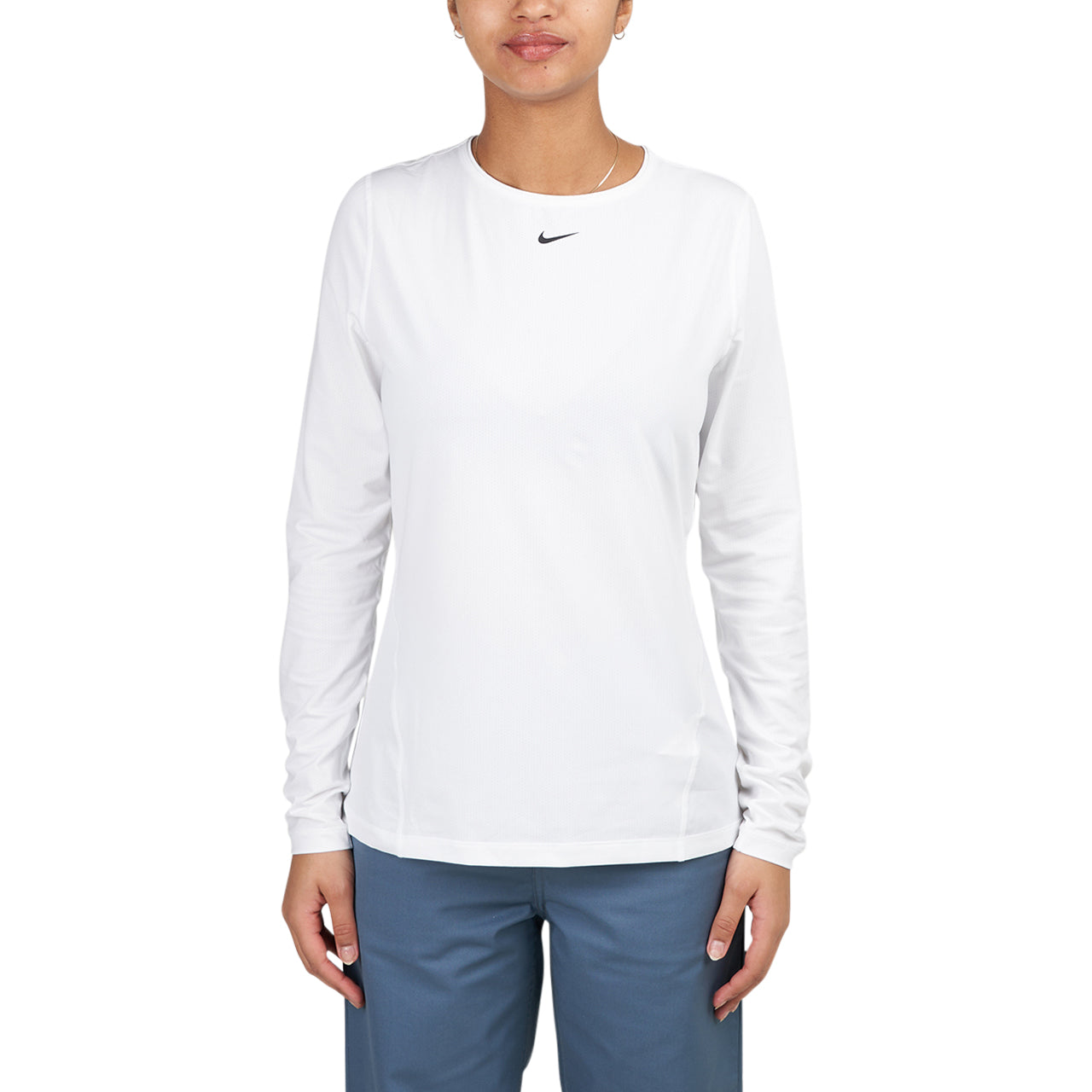 Nike Pro WMNS All Over Mesh Longsleeve (Weiß) - Allike Store