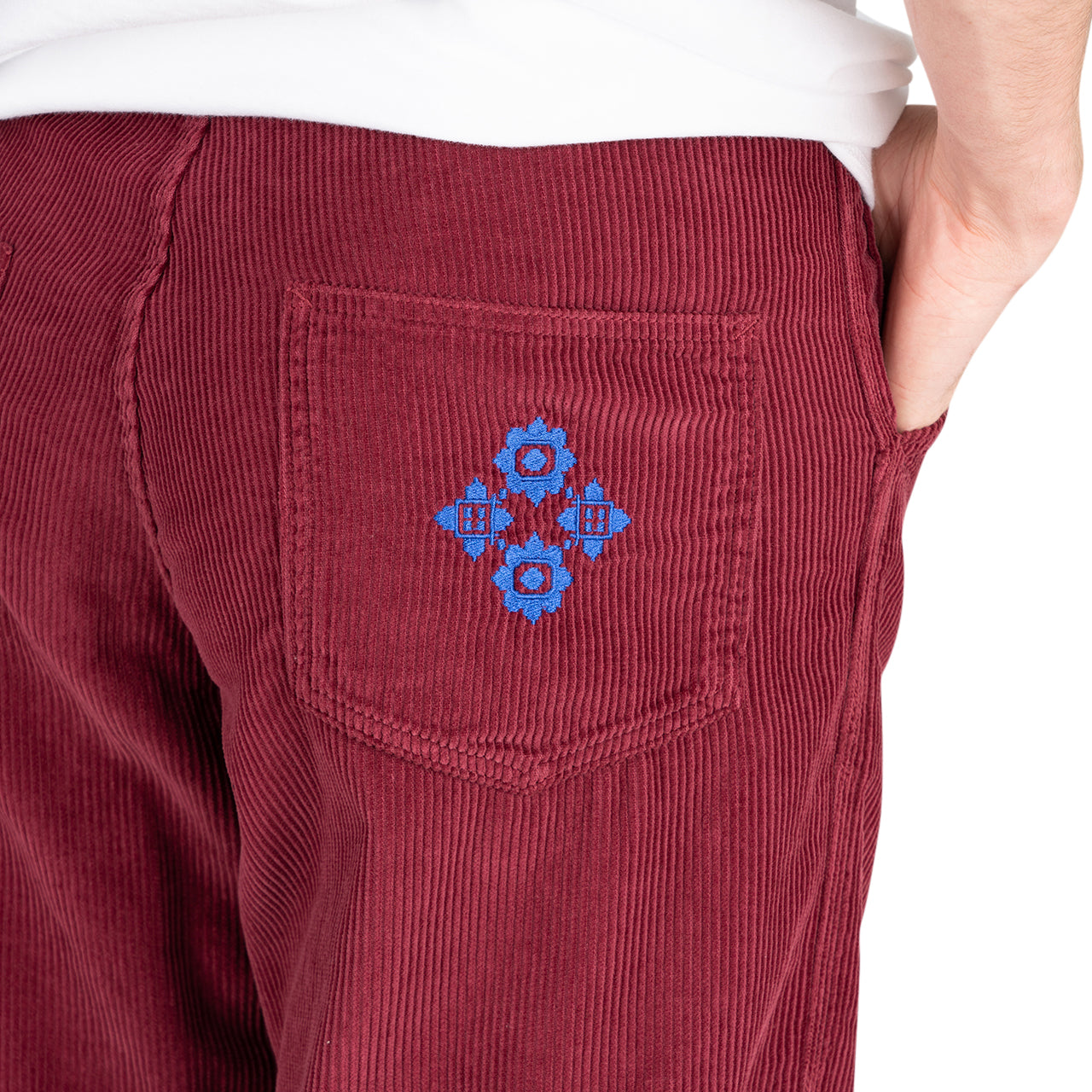 Carne Bollente Night Of The Giving Heads Pant (Dunkelrot) - Allike Store