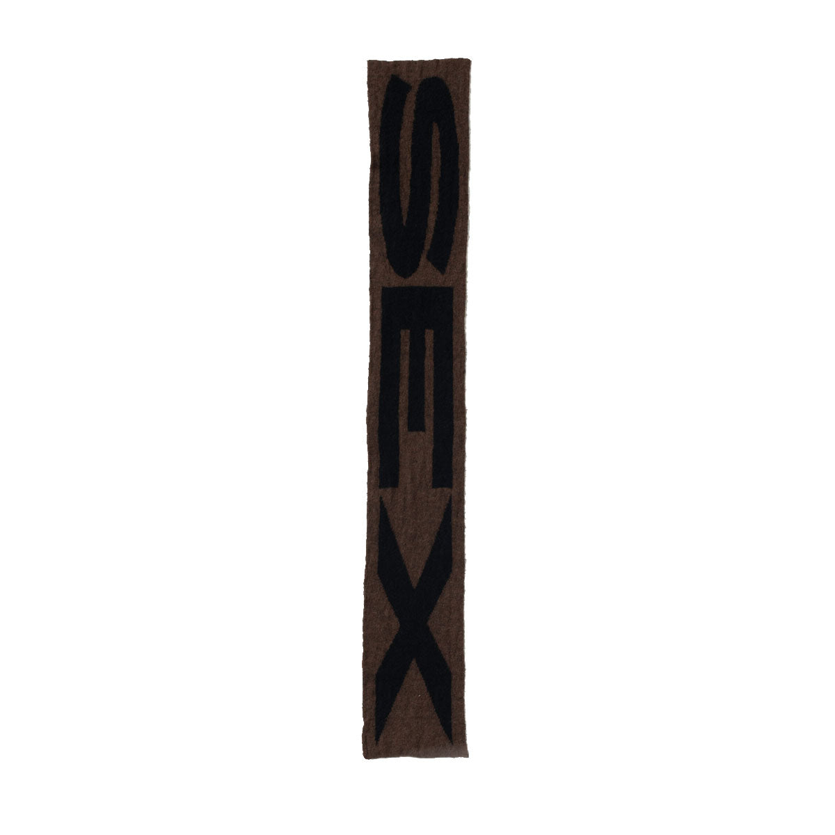 Carne Bollente What Else Scarf (Braun / Schwarz) - Allike Store