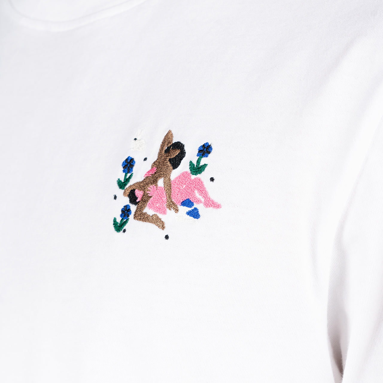 Carne Bollente Pussy Peony T-Shirt (Weiß) - Allike Store