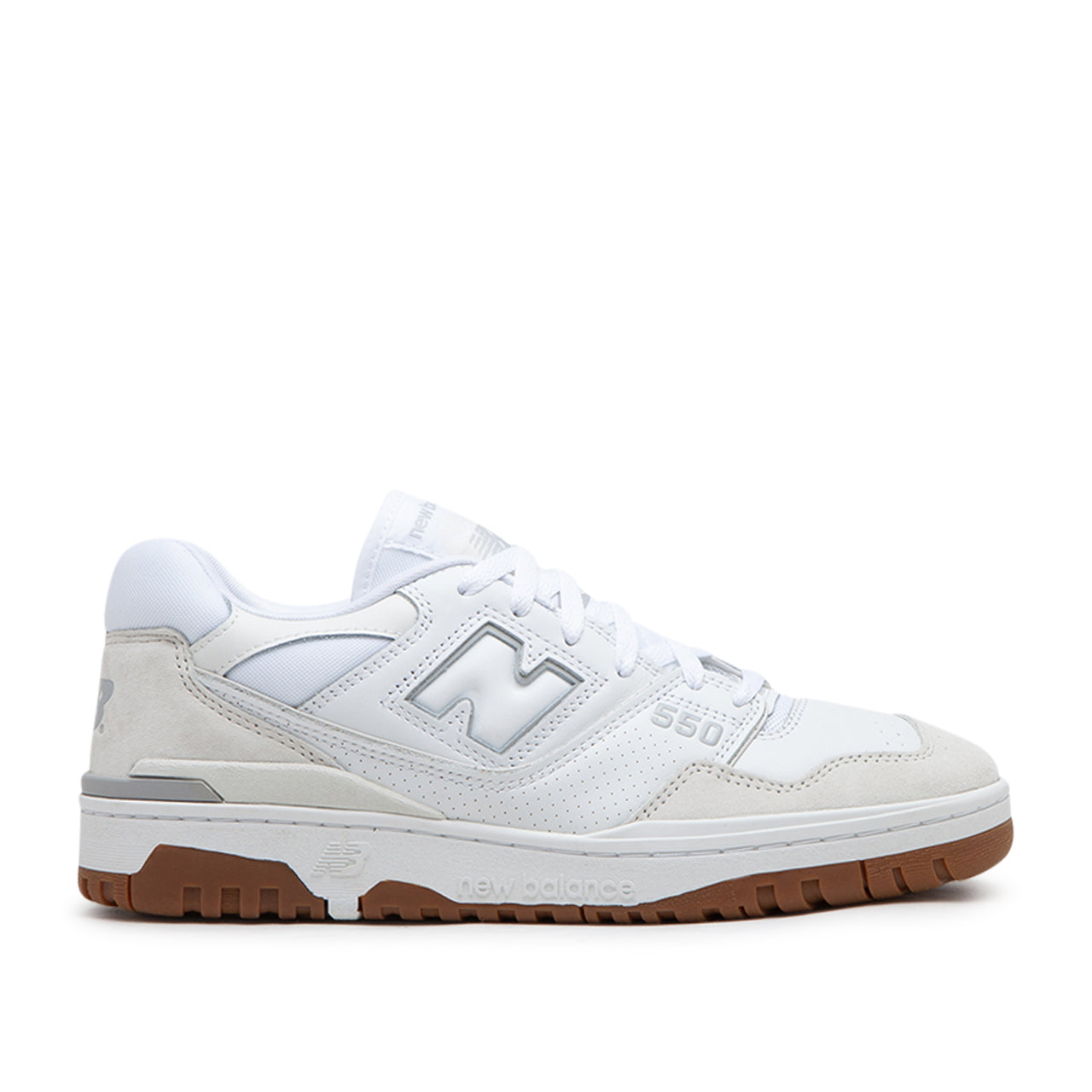 New Balance BB550WGU (Weiß / Gum)  - Allike Store