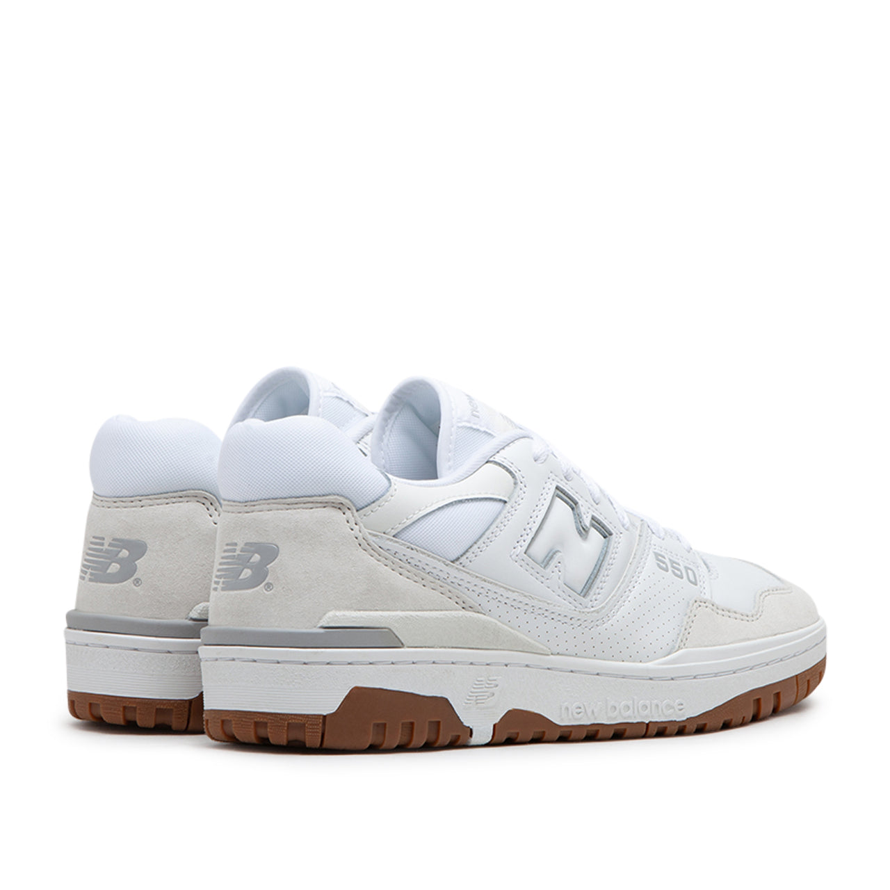 New Balance BB550WGU (Weiß / Gum)  - Allike Store