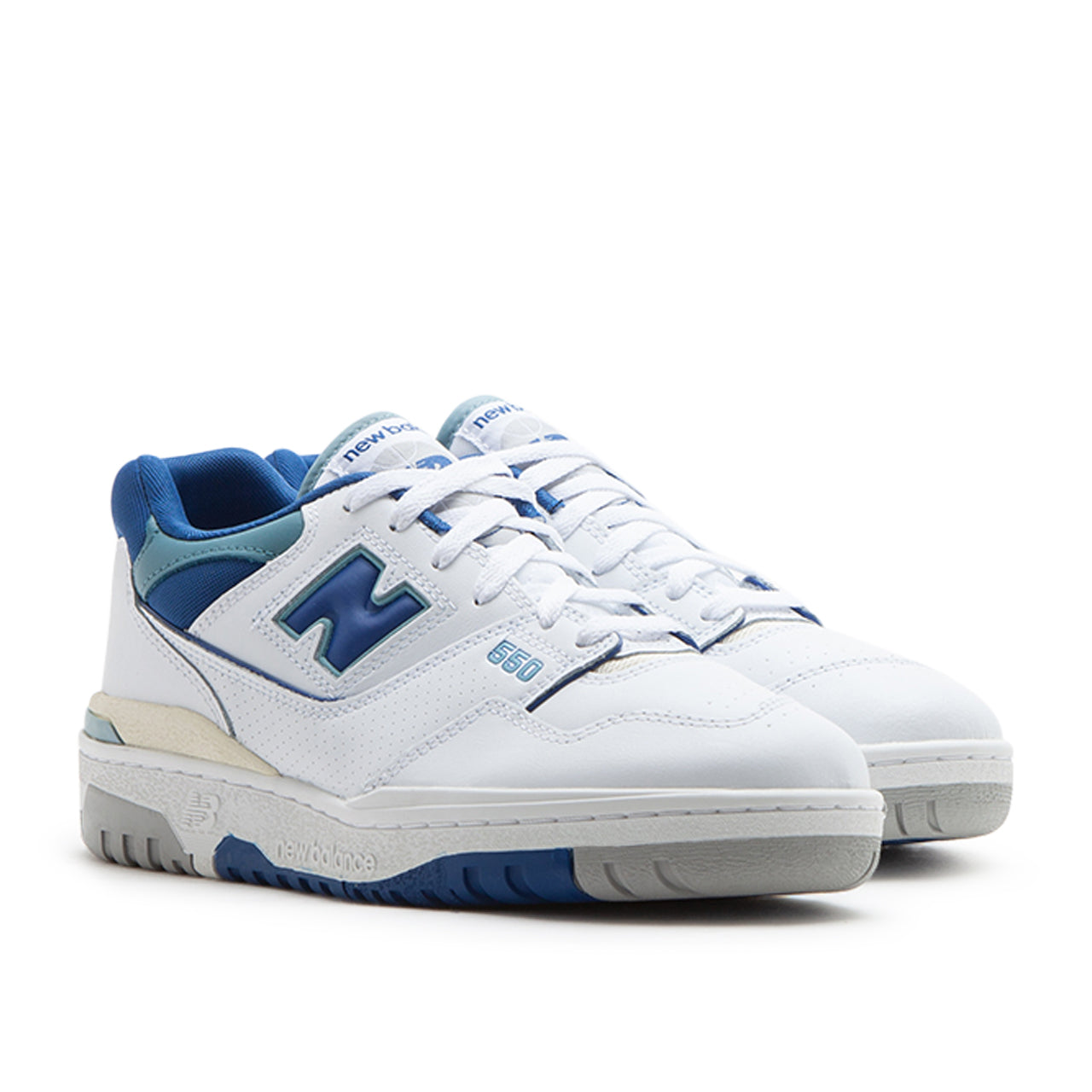 New Balance BB550NCC (Weiß / Blau / Grün)  - Allike Store