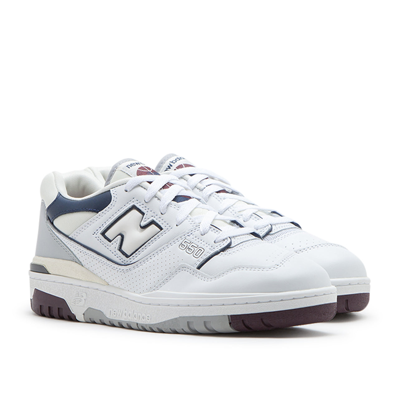New Balance BB550PWB (Weiß / Rot) - Allike Store