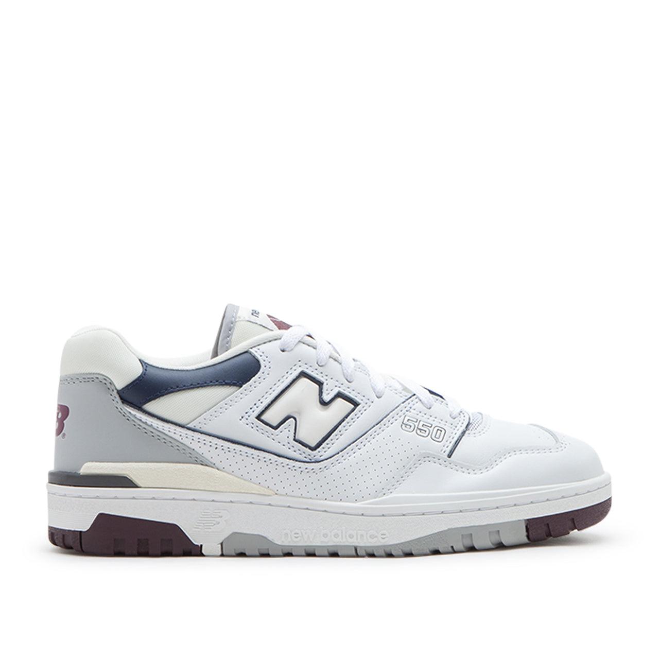 New Balance BB550PWB (Weiß / Rot) - Allike Store