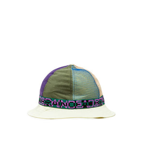 Brain Dead Nigel Colour Bell Bucket Hat (Weiß / Multi) - Allike Store