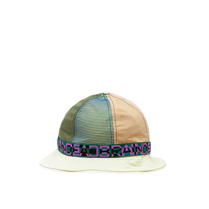 Brain Dead Nigel Colour Bell Bucket Hat (Weiß / Multi) - Allike Store