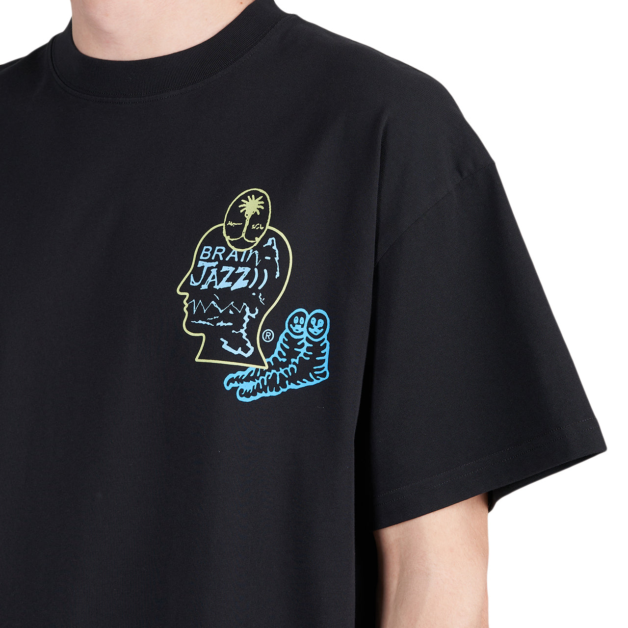Brain Dead Brain Jazz T-Shirt (Schwarz) - Allike Store