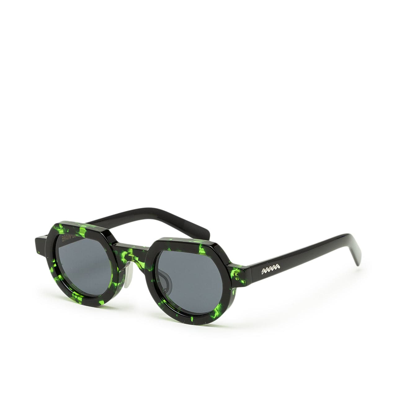 BRAIN DEAD サングラス TANI Green クラウンパント Brain Dead Tani Sunglasses (Schwarz / Grün) P21A08001025