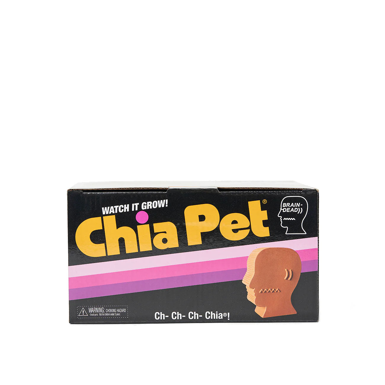 Brain Dead Logohead Chia Pet (Braun) - Allike Store