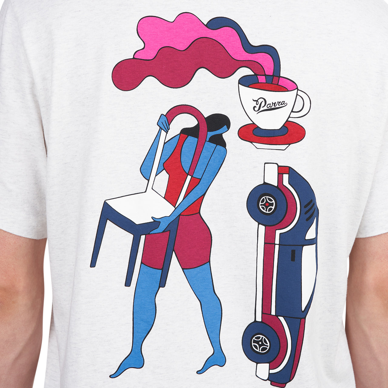 Parra Empty Tube Logo Shirt (Grau / Multi) - Allike Store