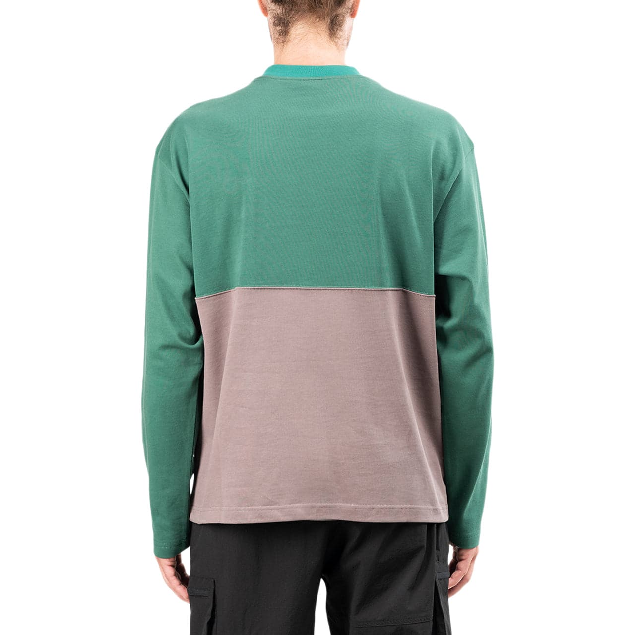 Brain Dead Embroidered Longleeve Football Shirt (Grün) - Allike Store