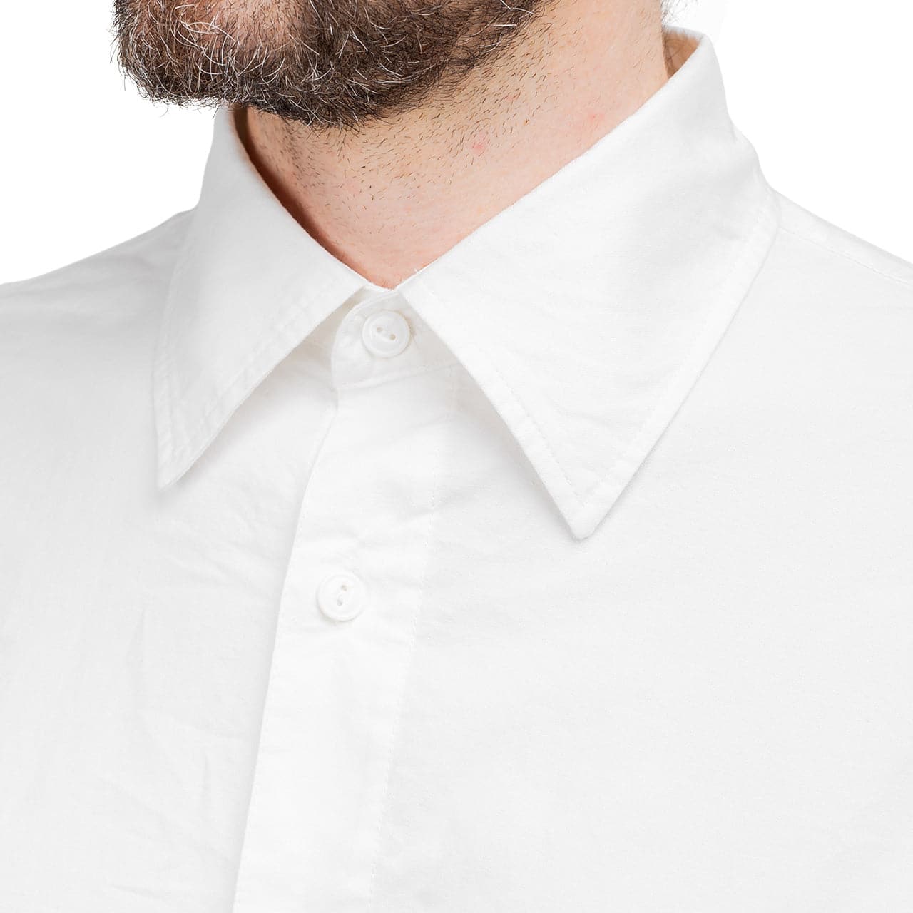 Brain Dead Tutorials Poplin Button Up Shirt (Weiß) - Allike Store