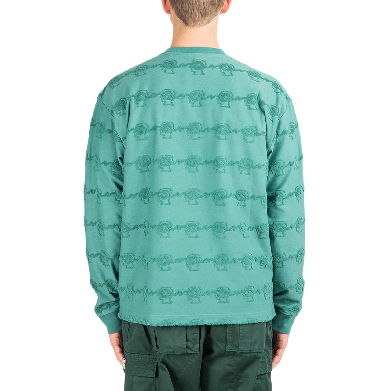 Brain Dead Running Head Longsleeve (Grün) - Allike Store