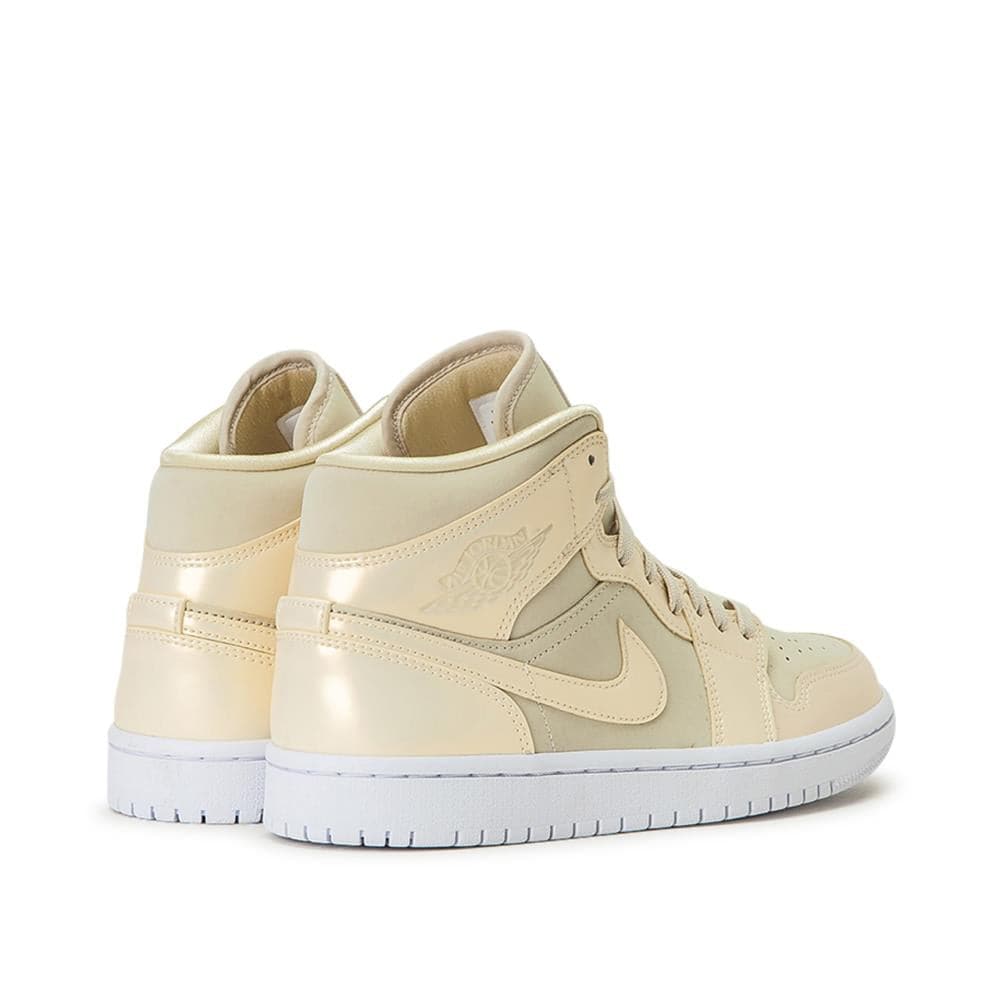 Air Jordan WMNS 1 Mid SE (Beige / Gelb) - Allike Store