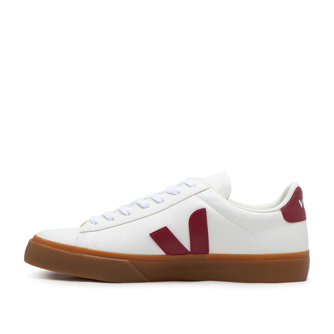 Veja Campo Chromefree Leather (Weiß / Rot) - Allike Store
