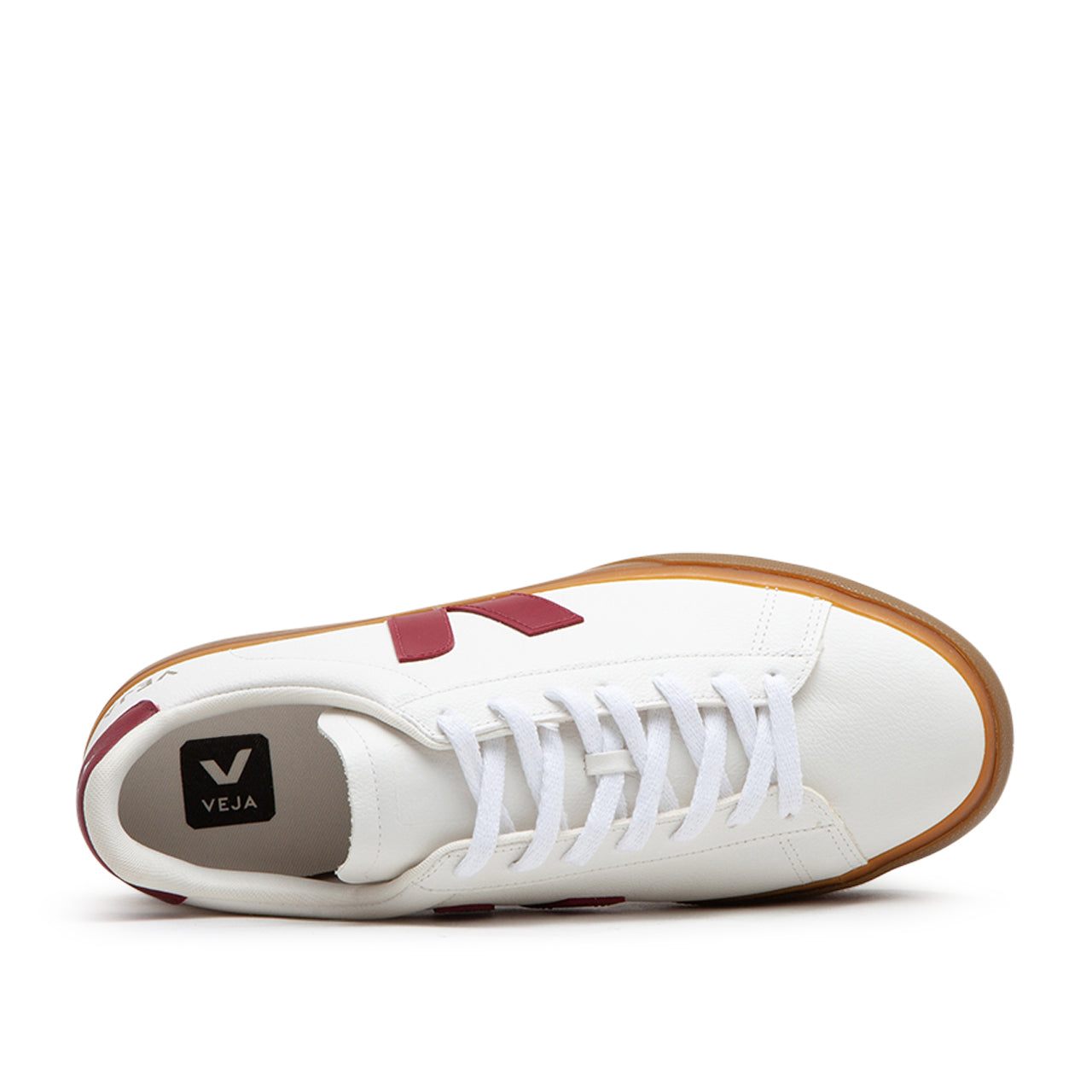 Veja Campo Chromefree Leather (Weiß / Rot) - Allike Store