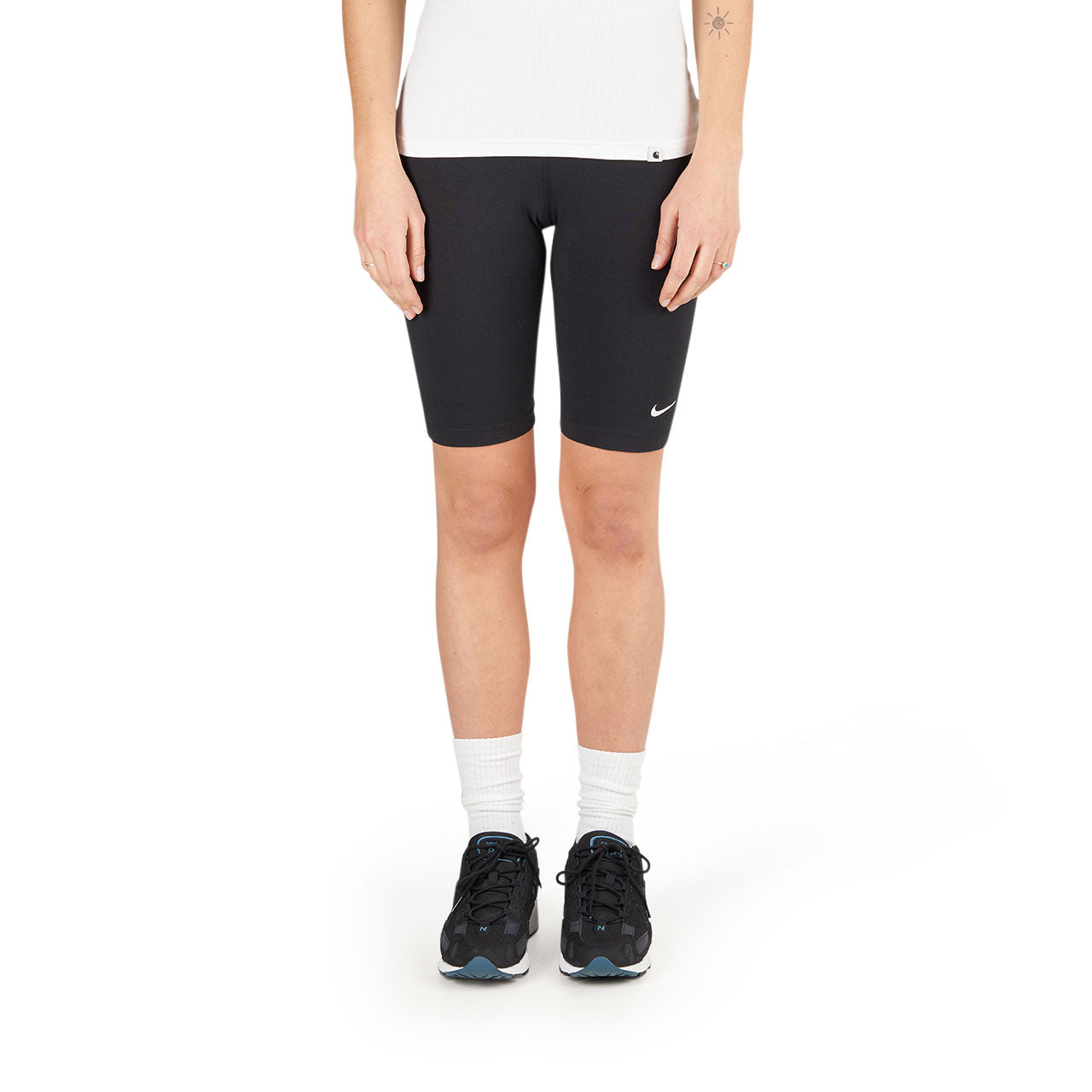 Nike Sportswear Essential Bike Shorts (Schwarz)  - Allike Store