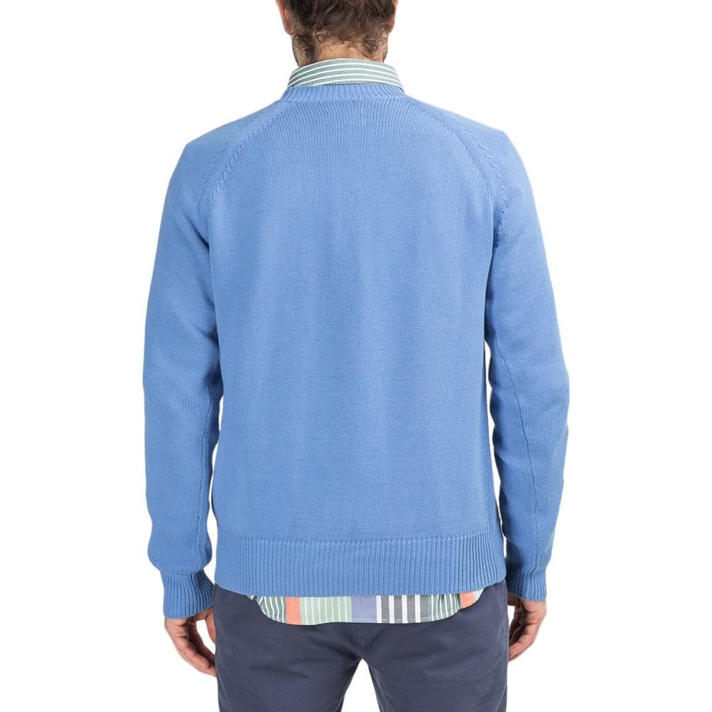 Aimé Leon Dore Classic Raglan Crew Knit Sweater (Blau) - Allike Store