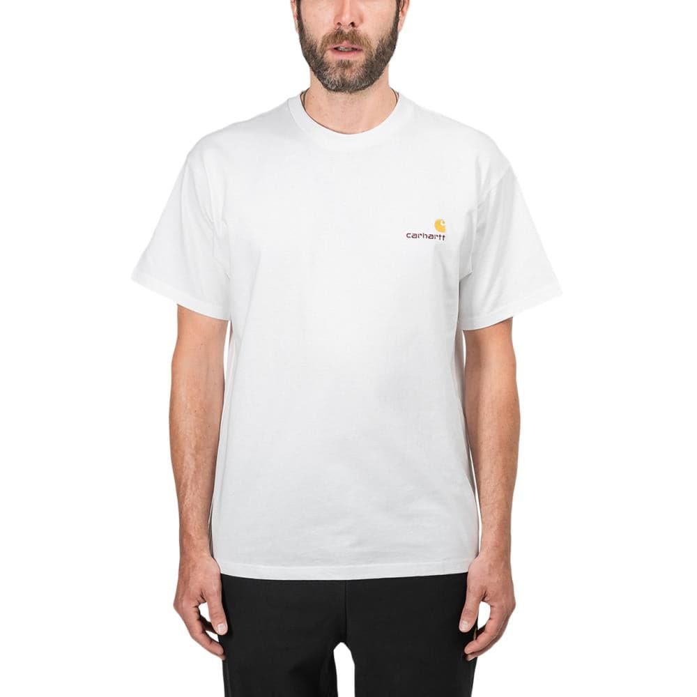 Carhartt WIP American Script T-Shirt (Weiß) - Allike Store