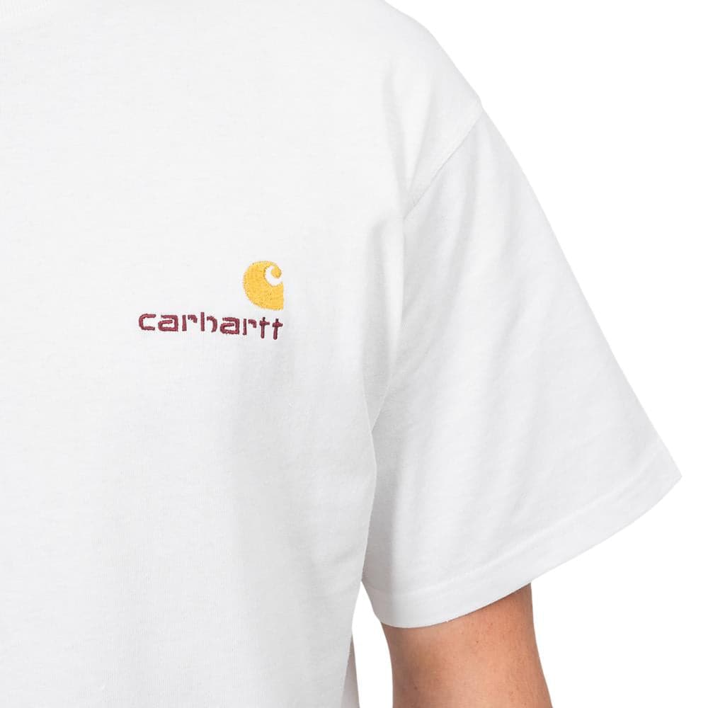 Carhartt WIP American Script T-Shirt (Weiß) - Allike Store