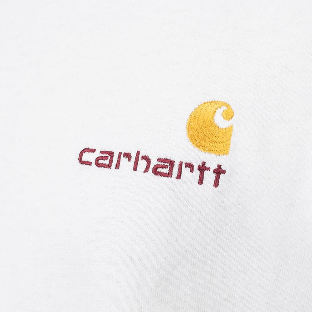 Carhartt WIP American Script T-Shirt (Weiß) - Allike Store
