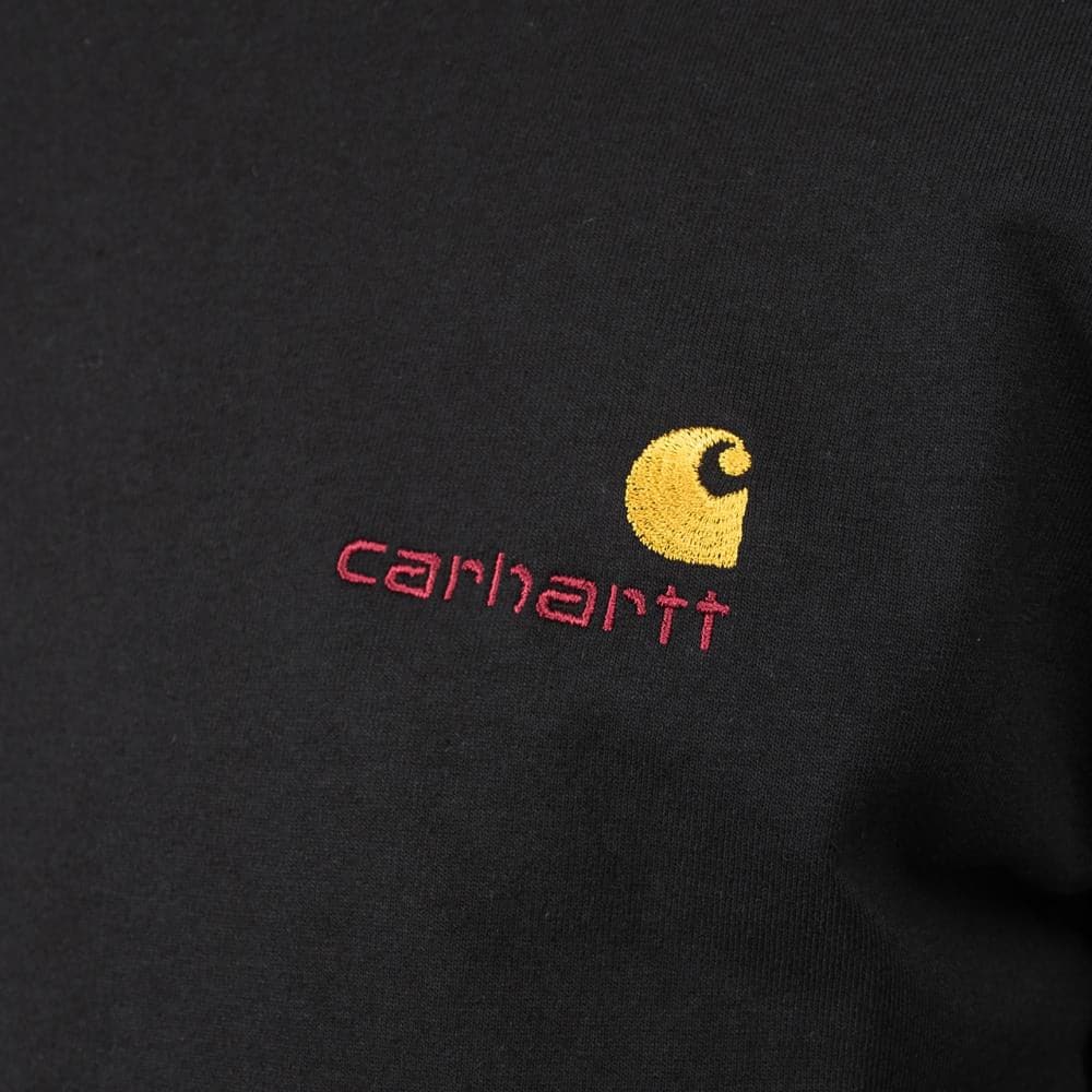 Carhartt WIP American Script Longsleeve (Schwarz) - Allike Store