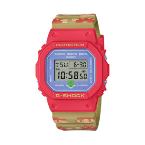 Casio x Super Mario G-Shock DW-5600SMB-4ER (Rot / Multi) - Allike Store