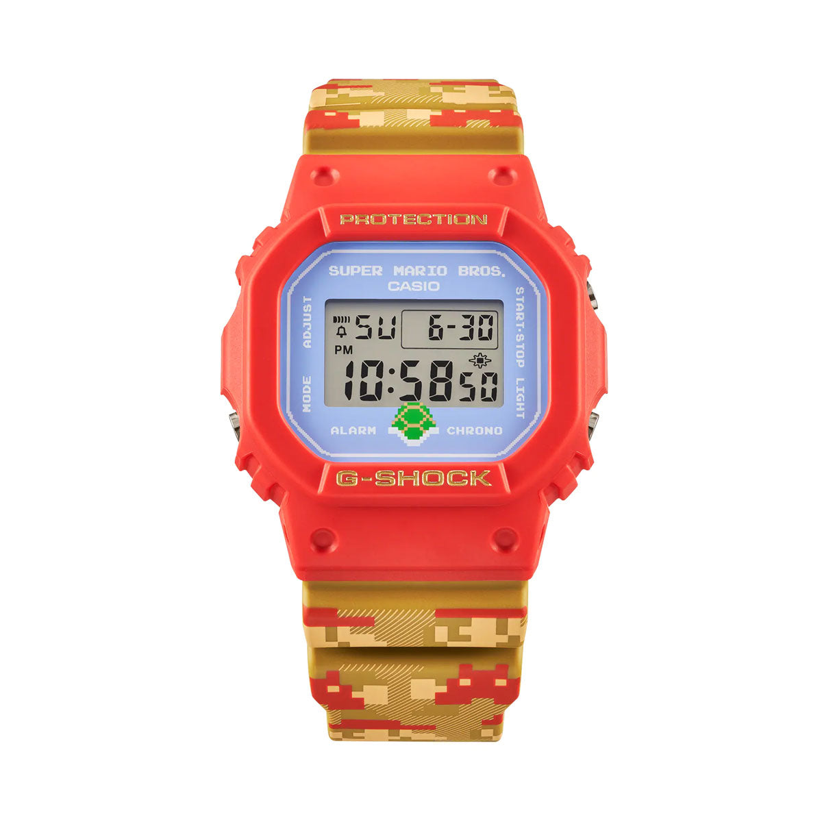 Casio x Super Mario G-Shock DW-5600SMB-4ER (Rot / Multi) - Allike Store